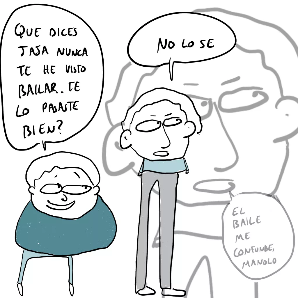 bailar me confunde